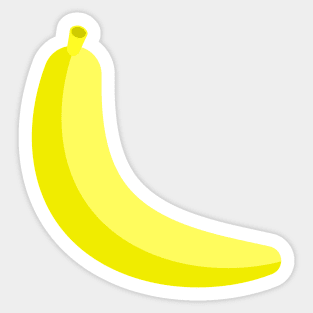 Banana Minimalism Art Sticker